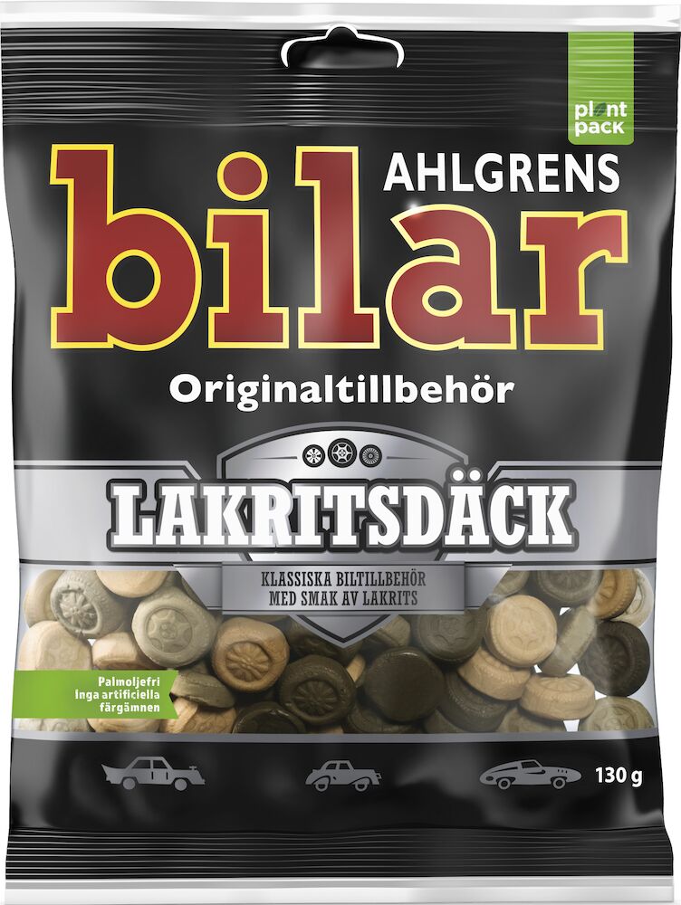 AHLGRENS BILAR LAKRITSDÄCK 130G