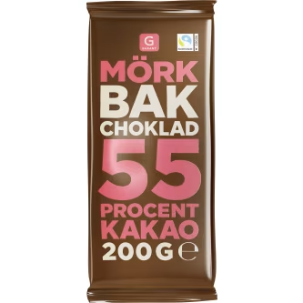 BAKCHOKLAD MÖRK 55%