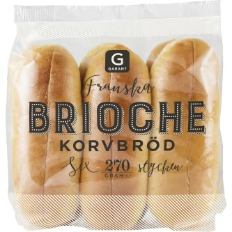 KORVBRÖD BRIOCHE