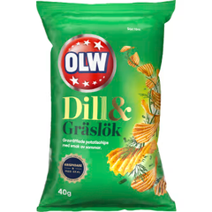 DILL & GRÄSLÖK CHIPS