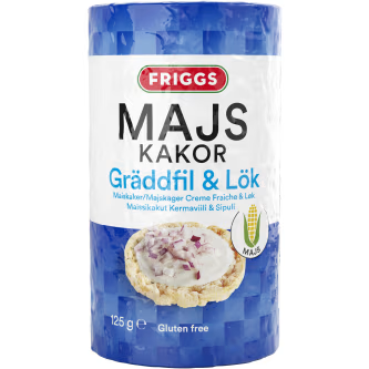 MAJSKAKOR GRÄDDFIL&LÖK