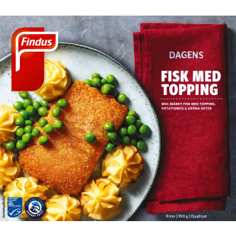 FISK MED TOPPING FRYST