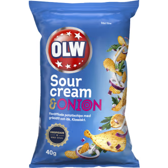 SOUR CREAM&amp;ONION CHIPS