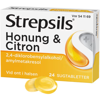 STREPSIL HONEY&amp;CITR