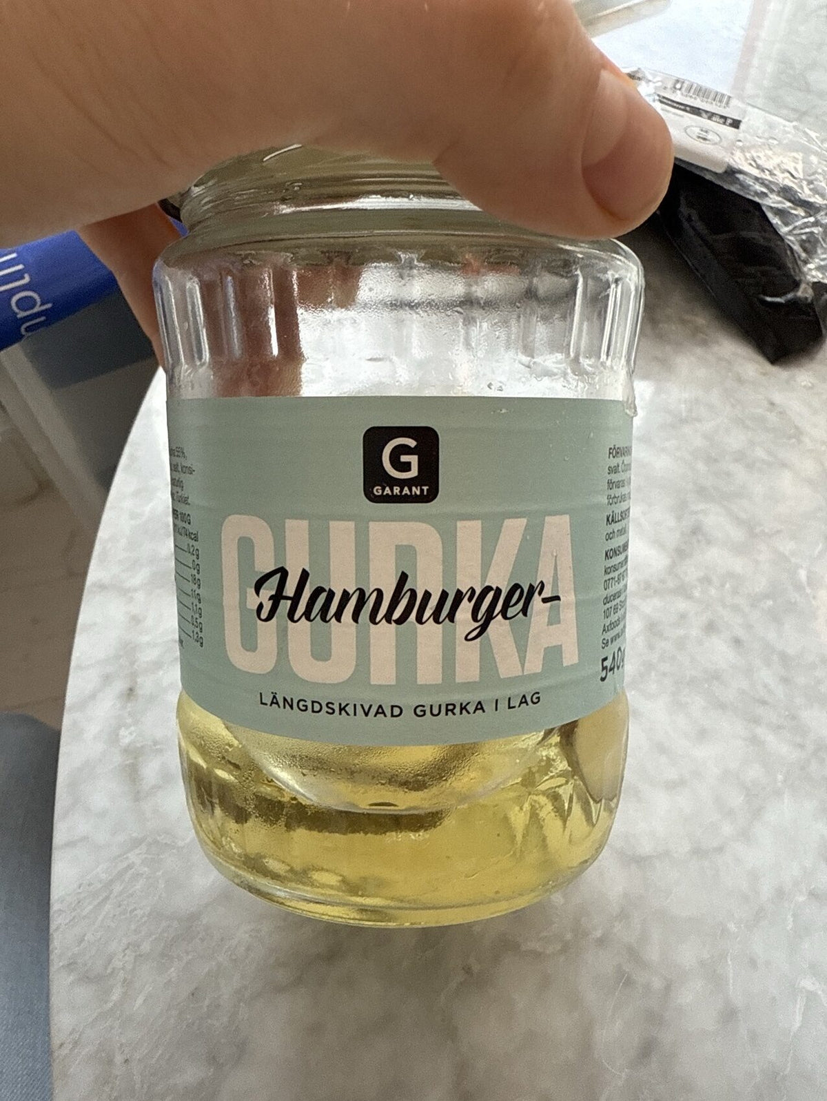 HAMBURGERGURKA 540G